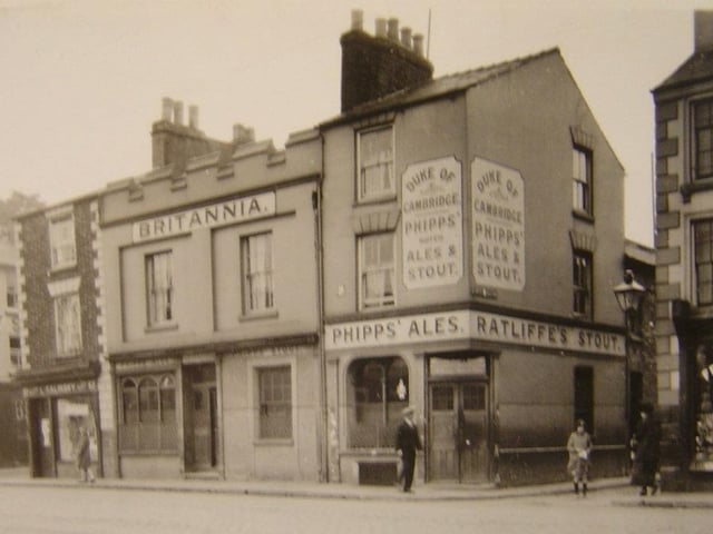 Dave said: "In 1844 there was a report in the Northampton Mercury which involved fighting and soldiers and alibi’s. This could have been a ‘This Is Your Life’ moment for the Duke Of Cambridge as, facing the Barracks, a large portion of its trade came from over the road and as we have seen again and again, squaddies and alcohol didn’t always mix well. Initially known as the Gardeners Arms, it had become the Duke Of Cambridge by 1867, probably for its military links. A change of ownership led to another name change to the Cambridge Arms in the early 1870s before settling back to the ‘Duke’ by 1877. As you can see by the picture, the pub was next door to the Britannia and the two did well to coexist for nearly a century, the ‘curse’ of the Barracks also being their lifeblood. Inevitably one would eventually bite the dust and that happened to the Duke Of Cambridge in 1932, the felony being compounded in the early 1940s when the block was cleared and rebuilt as a larger Britannia."