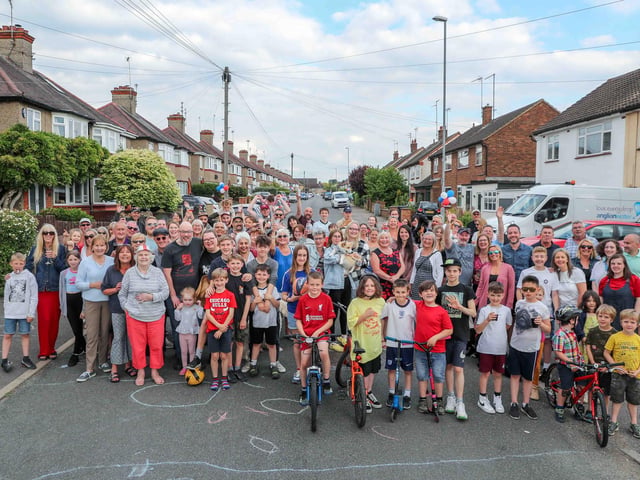 Kingsway, Kingsthorpe street party.