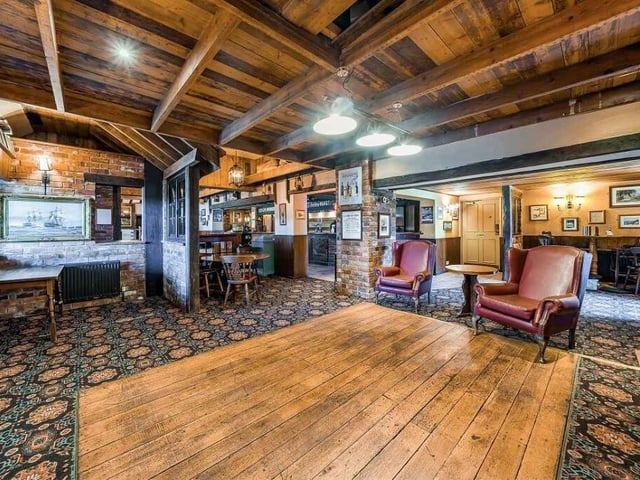 The Wharf, in the village of Bugbrooke and formerly owned by the McManus Pub Company, is on the market for £595,000.