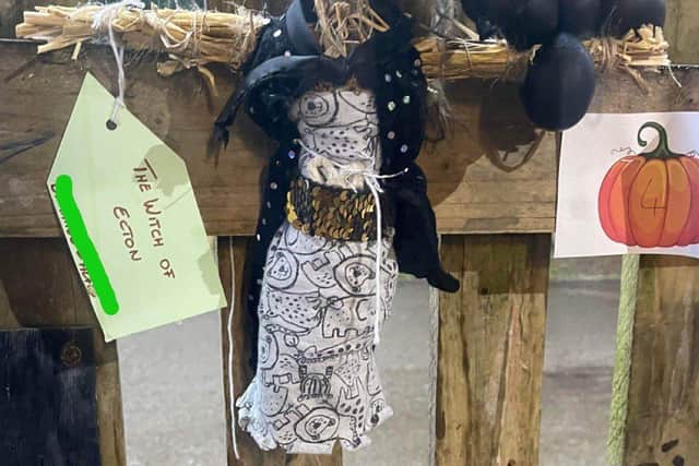 Winning Scarecrow - The Witch of Ecton