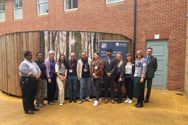 Staff from St Andrew's Healthcare welcomed their Swiss colleagues for their recent visit