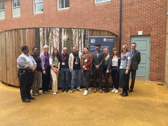 Staff from St Andrew's Healthcare welcomed their Swiss colleagues for their recent visit