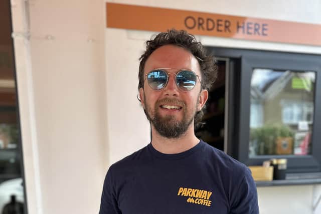 The brother, sister and father trio run two salons under Major Hairdressing and Parkway Coffee was the next step for the family venture.