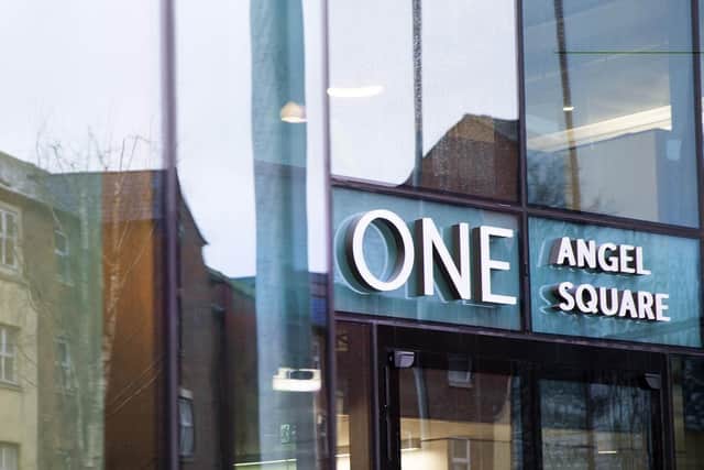 Library picture, One Angel Square