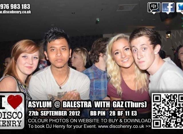 Nostalgic pictures from a 2012 night out at Balestra