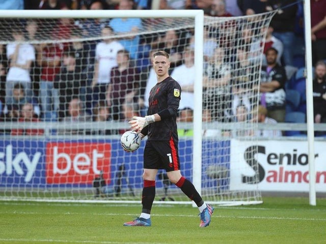Nathan Bishop has had a fine season for Stags after joining on loan from Manchester United and has been an ever present.