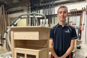 James Boyes MBE was crowned the best skilled cabinet maker in the world in autumn 2022, when he won a gold medal at the WorldSkills Special Edition that year.