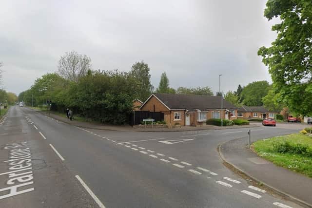 Police say the incident happened in Candace Court, just off the Harlestone Road, at 9.10pm on Wednesday, April 9.