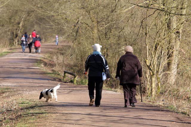 There are plenty of stunning walks, which include a coffee shop, in and around Northampton! (Library picture).