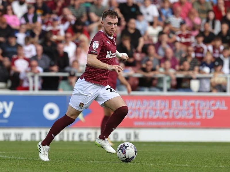 A quiet afternoon by his standards but there was still a sprinkling of his quality. Picked out some terrific passes and found his stride as Cobblers finished strong. For all his class on the ball, he gets through a lot of important work out of possession... 7.5