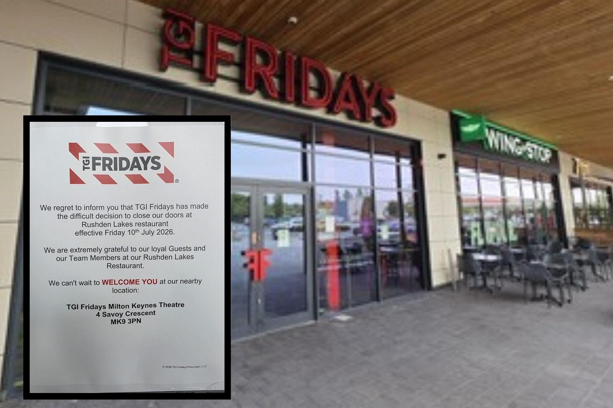 Schwierige Entscheidung: Restaurant in Rushden Lakes schließt