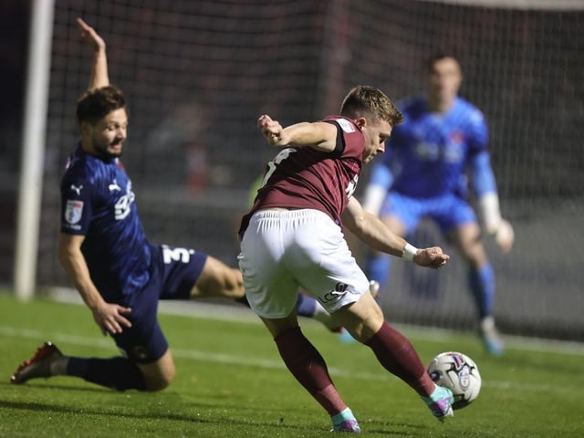 Town's talisman once again. Relatively quiet in the first half bar one near post flick but he came alive with his seventh and eighth goals of the season at the start of the second half. First needed a deflection but showed no nerves from the spot after his recent miss. Also set up Leonard for a good chance late on... 8