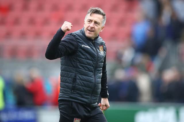 Cobblers boss Jon Brady