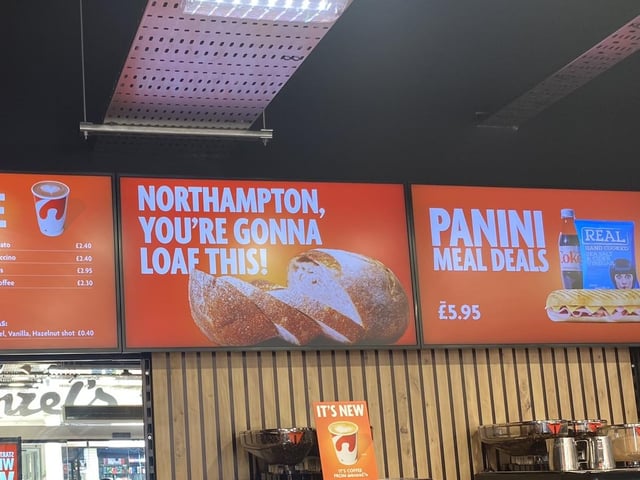 The national bakery chain has opened a new branch in Abington Street.