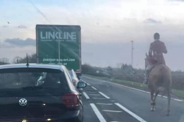 Police are appealing for witnesses to yesterday's incident