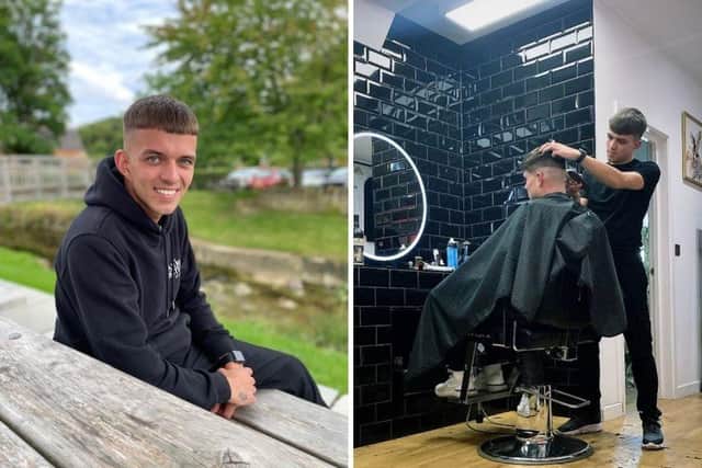 Henry Alexander, who runs The Barber Brothers with his brother Jonty, recently suffered a nasty injury to his hand while washing up.