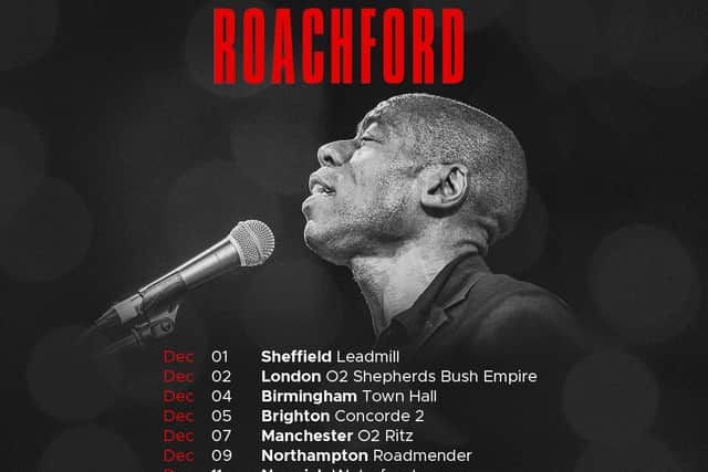 Roachford is headlining the Roadmender this winter.