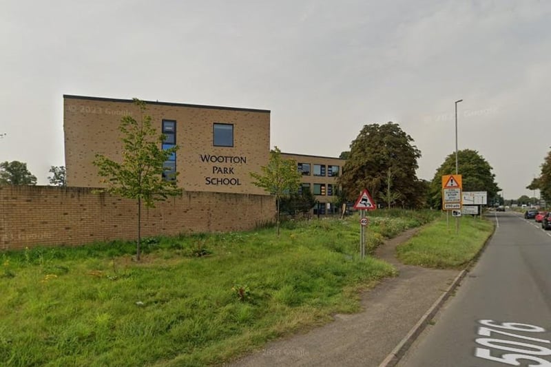 The +0.8 Progress 8 score at Wootton Park School in Northampton puts the school in the 'well above' average category, and is the second highest in West Northants.