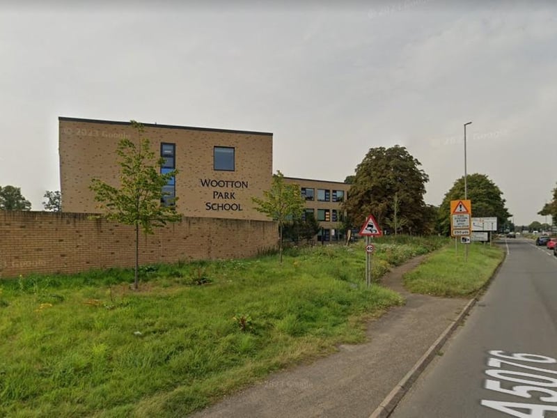 The +0.8 Progress 8 score at Wootton Park School in Northampton puts the school in the 'well above' average category, and is the second highest in West Northants.