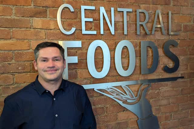 Brad Turner, Business Development Manager at frozen food distributor Central Foods