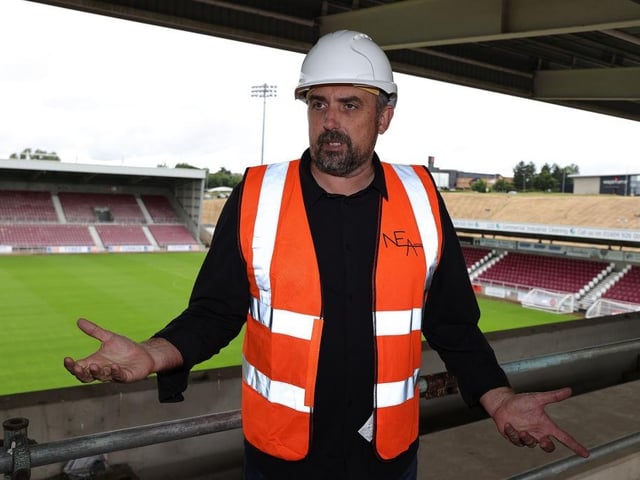 'The cost is around what we expected – circa £5million. It could go up or it could go down but that will depend on whether we can make savings and the length of time it takes.'