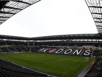 The case relates to an incident at the MK Dons v Wrexham AFC match on February 20