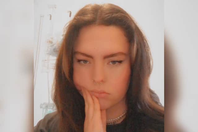 Now, at 21 years old, Molly (pictured) has completed her fine art degree at the University of Northampton, been awarded a residency at NN Contemporary Art, and has been scouted for a London exhibition this month.