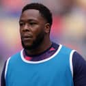 England prop Manny Iyogun signed a new deal with Saints on Tuesday (photo by Juan GASPARINI/AFP via Getty Images)