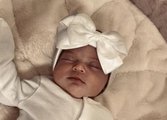 Dottie Jane born at 4.26pm on January 21 at Northampton General Hospital, weighing 7lbs 14oz.