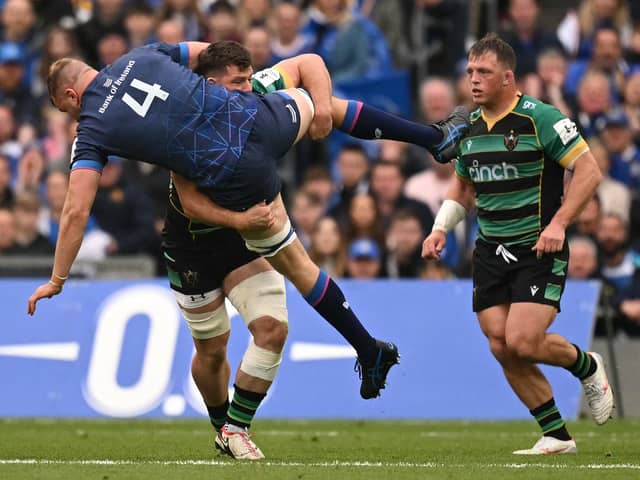 Sam Graham carried the fight to Leinster (photo by OLI SCARFF/AFP via Getty Images)