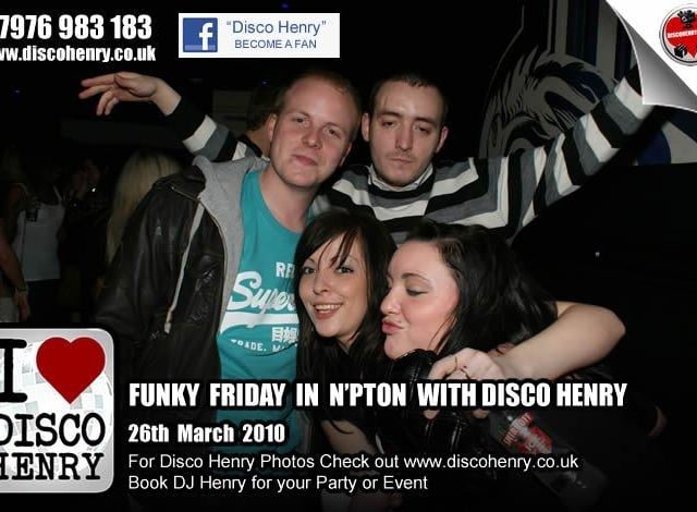 Nostalgic pictures from a night out on the town