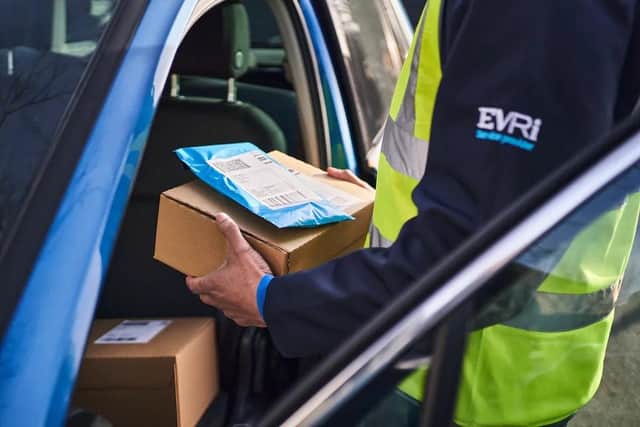 After an "extensive search" at the Evri depot, the £500 worth of parcels could not be located and the customer had to contact the companies for a refund. Photo: Evri.
