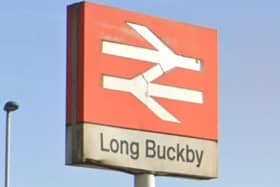 Police and paramedics were called to Long Buckby station at around 8.30pm last night