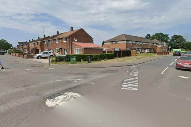 The junction of Willow Brook Road and Fotheringhay Road. File image.