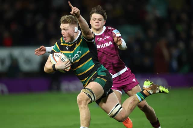 Tom Pearson scored an excellent try (photo by David Rogers/Getty Images)