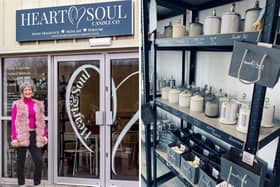 The Heart & Soul Candle Co. was established by Tanya Russo from her home in Weston Favell, before opening at Whilton Locks Garden Village in March.