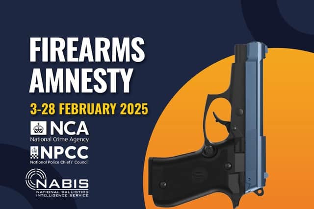 Northamptonshire Police is urging anyone with a firearm to hand it in during the amnesty.