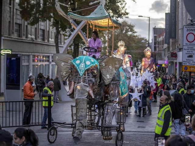 The festival of lights takes over Northampton town centre on Saturday October 15.