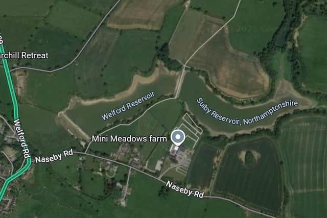 The incident happened in a field close to Welford Reservoir.