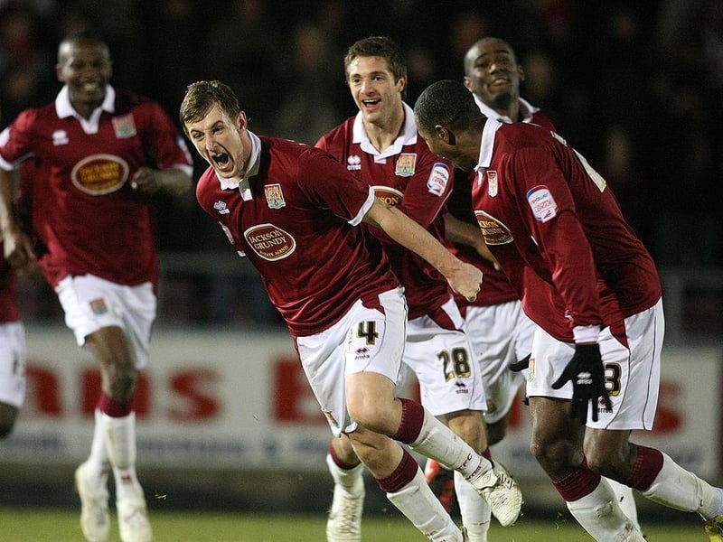 January 3rd, 2011, League Two - Northampton 2 (McKay, Johnson) Lincoln 1 (O'Keefe)