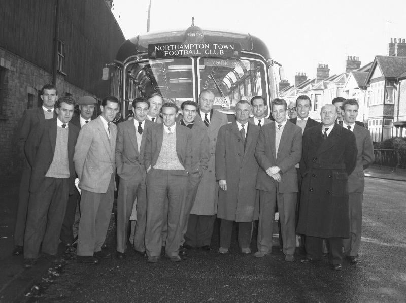 Cobblers off to Torquay on a Yorks Coach, November 12, 1959
