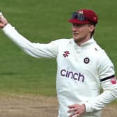 George Bartlett hit an unbeaten 126 for Northants against Leicestershire