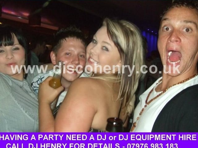 Nostalgic photos from a night out in town 18 years ago