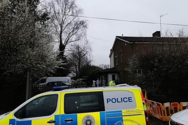 Chronicle and Echo's was at the scene on the day police made the discovery