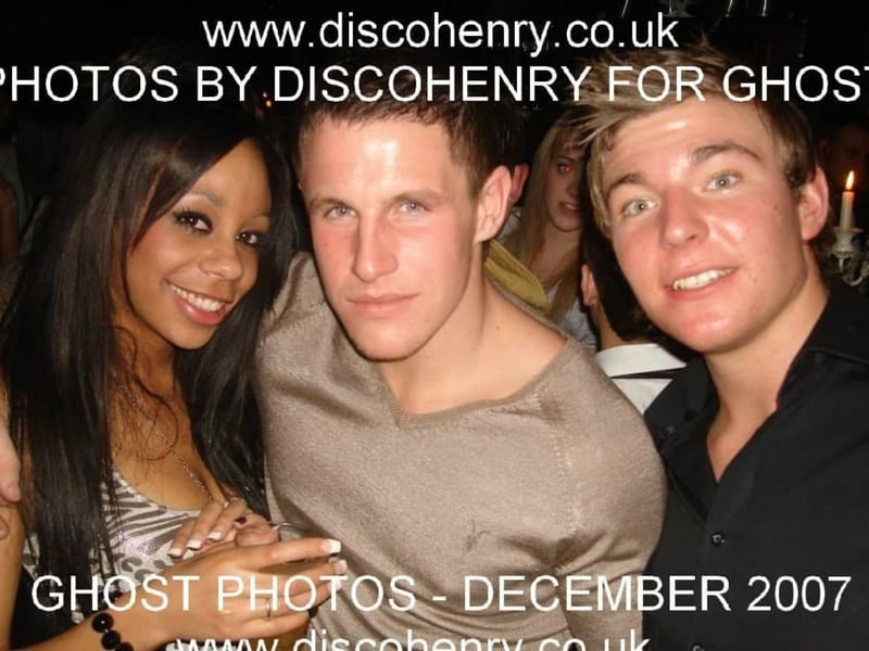 Nostalgic pictures from a night out at Ghost 16 years ago
