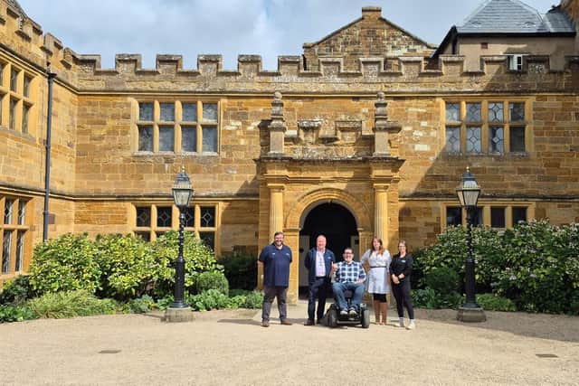 NN Fest organisers visit Delapre Abbey