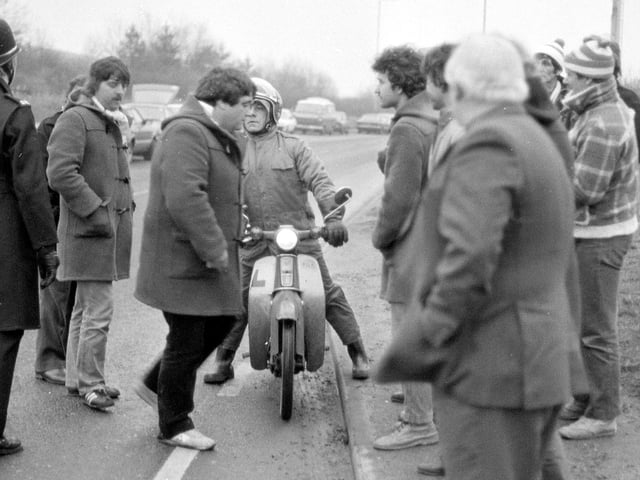 More images from the strike action of the early eighties - can you spot any familiar faces?