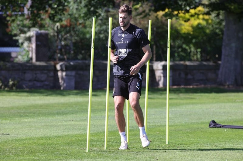 Jon Guthrie has been stepping up his recovery whilst in Scotland