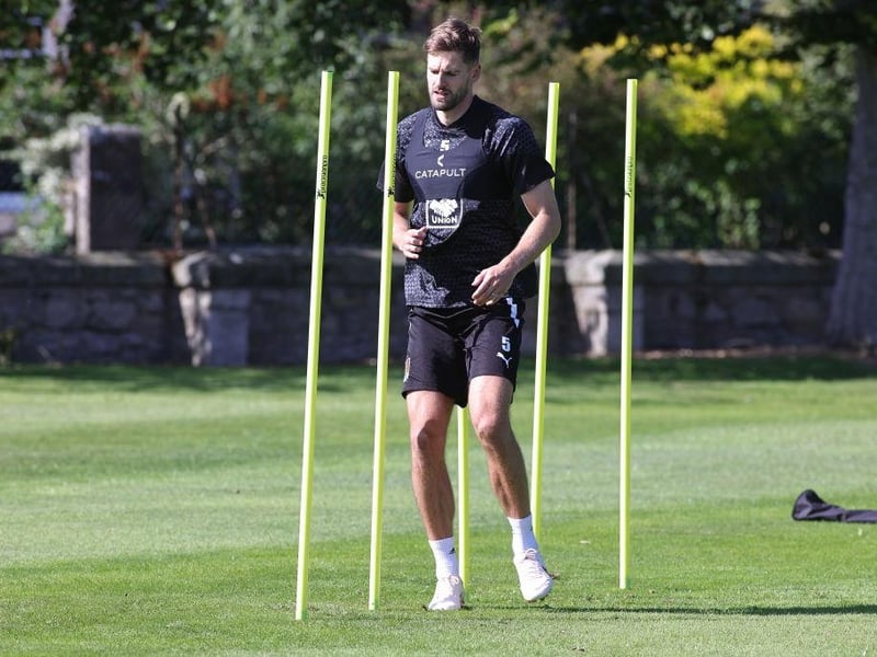 Jon Guthrie has been stepping up his recovery whilst in Scotland