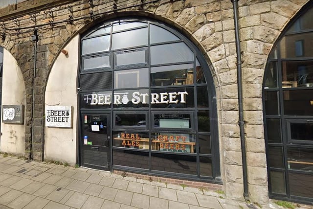 Beer Street, in Forth Street, Newcastle, has a 4.7 rating from 47 reviews.